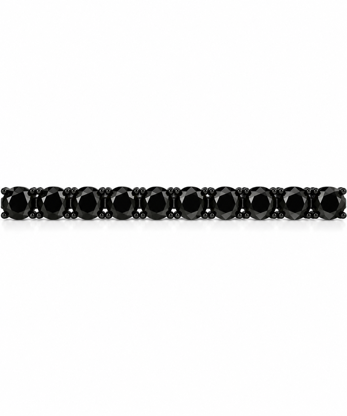 Black Tennis Bracelet