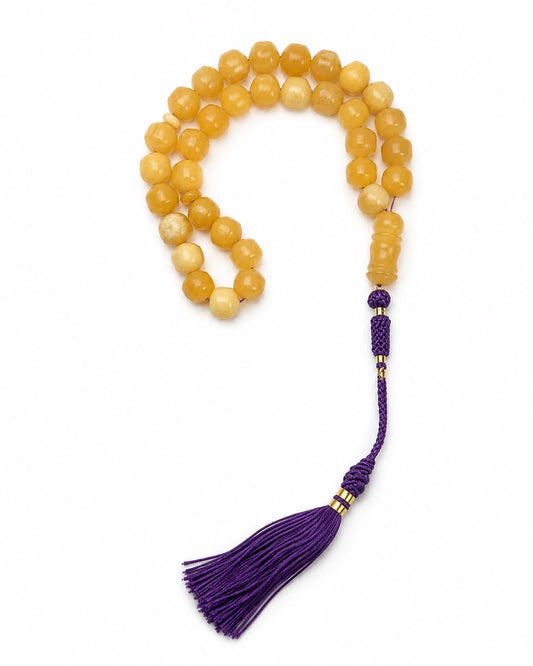 Natural Amber Misbah - Butterscotch