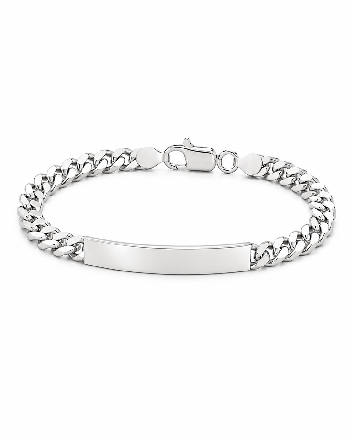 ID Bar Curb Bracelet