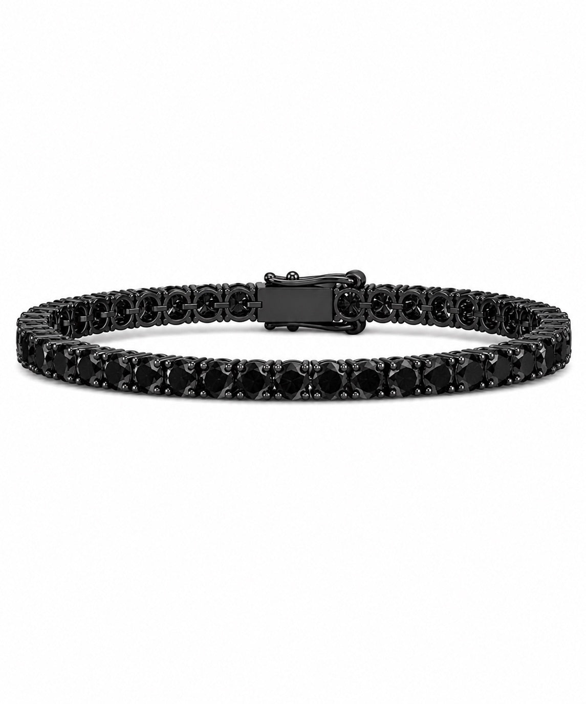 Black Tennis Bracelet
