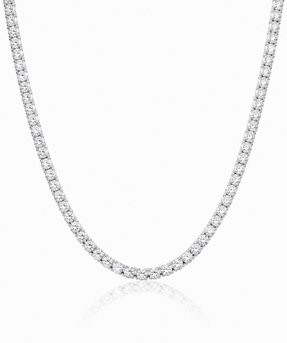 White Tennis Chain