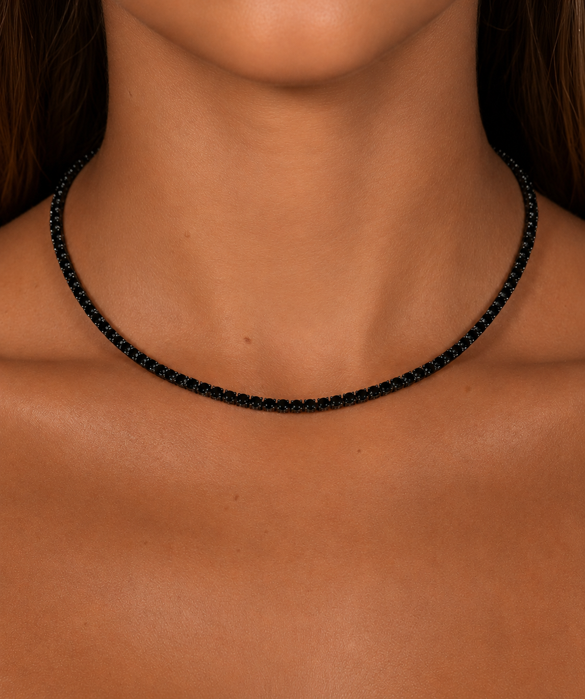 Black Tennis Chain