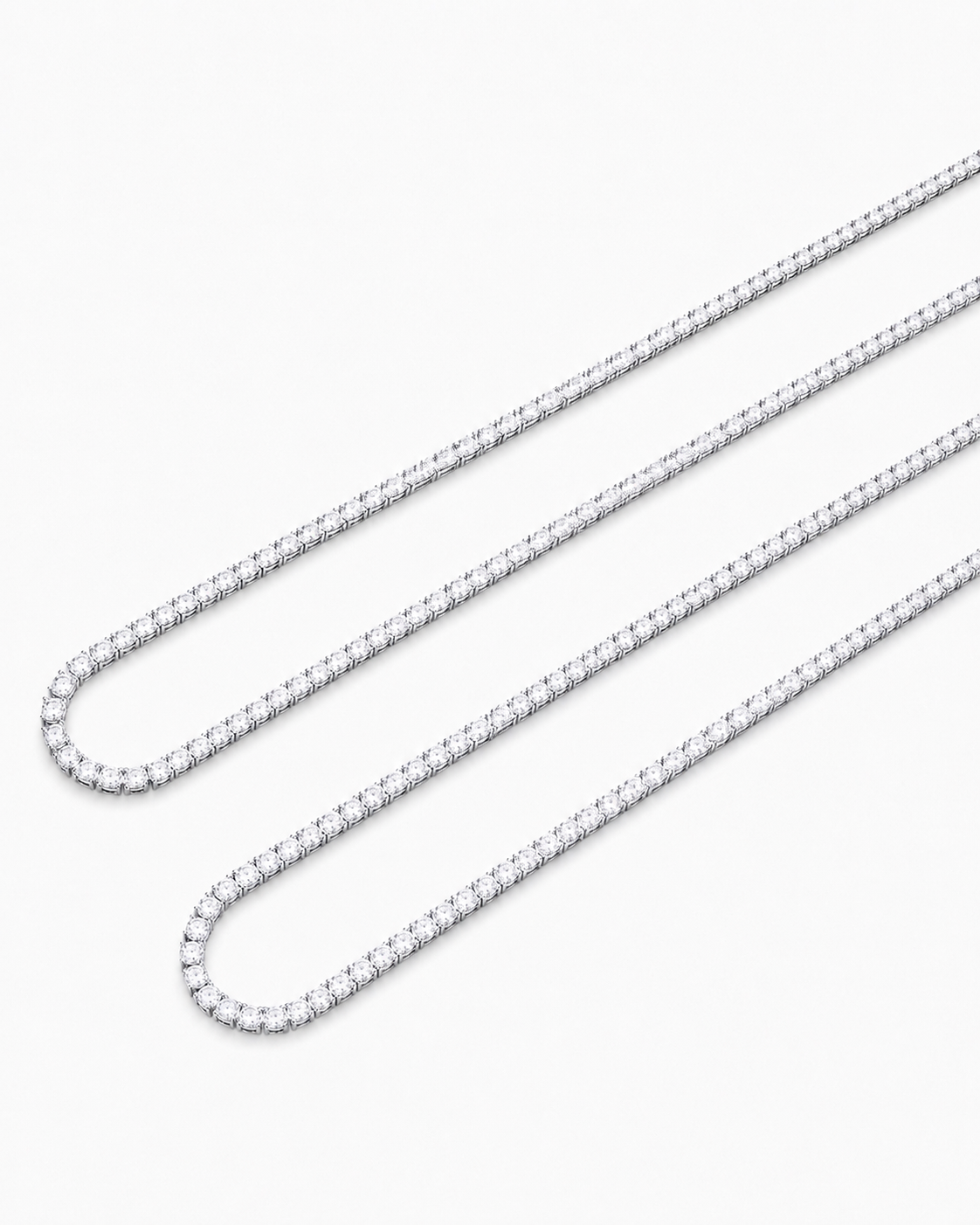 White Tennis Chain