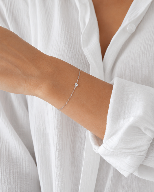 Luna Solitaire Bracelet