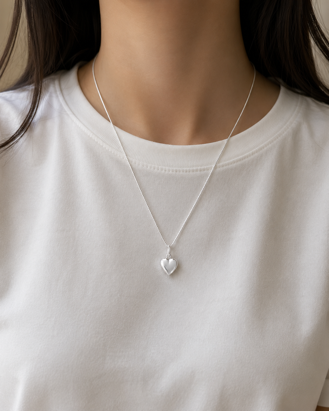 Timeless Heart Pendant Necklace