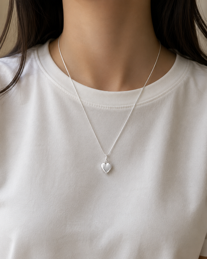 Timeless Heart Pendant Necklace