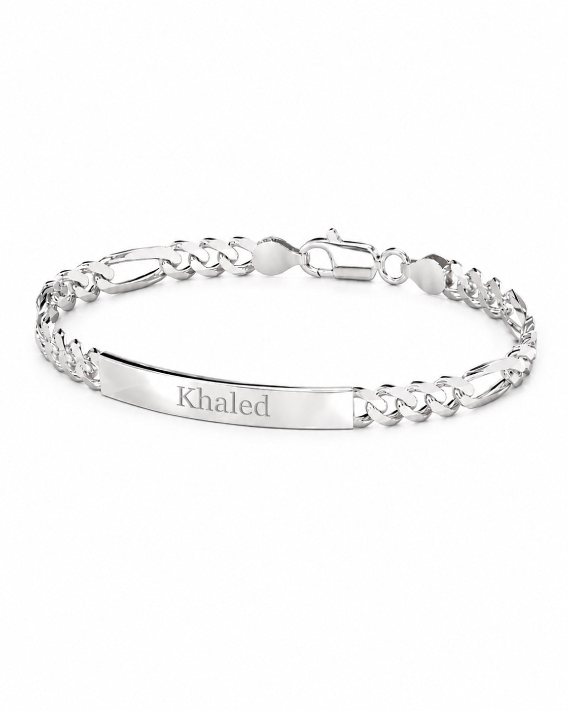 ID Bar Figaro Bracelet
