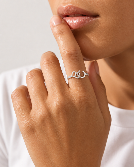Eternal Letters Ring