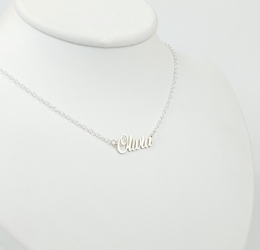 Sterling Silver Name Necklace
