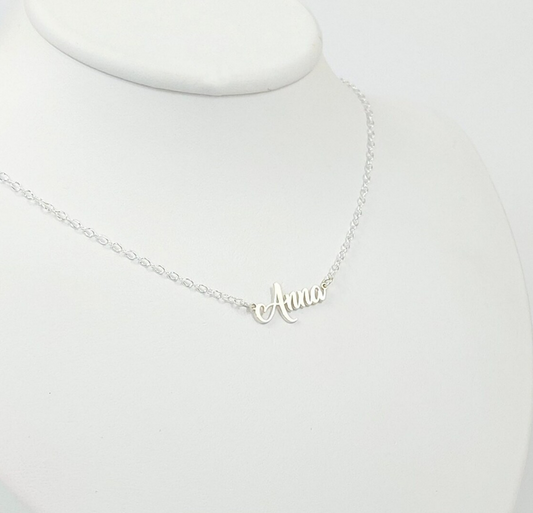 Sterling Silver Name Necklace