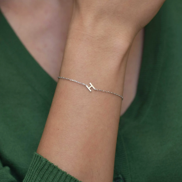 Mini Letter Bracelet