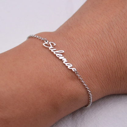 Name Bracelet Sterling