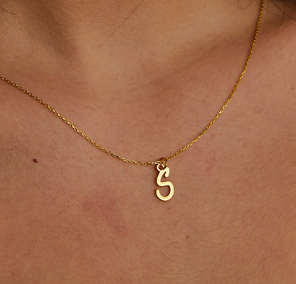 Simple Letters Necklace