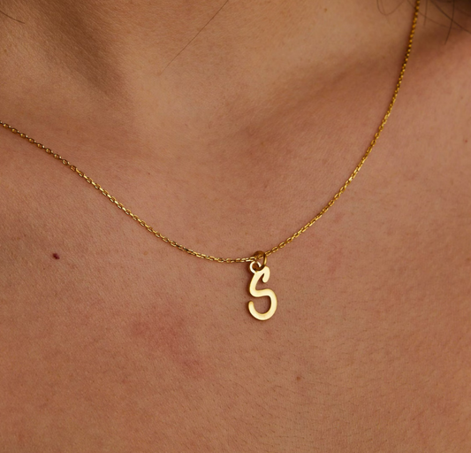 Simple Letters Necklace