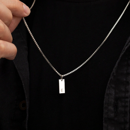 Letter Men Necklace