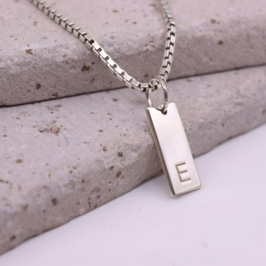 Letter Men Necklace