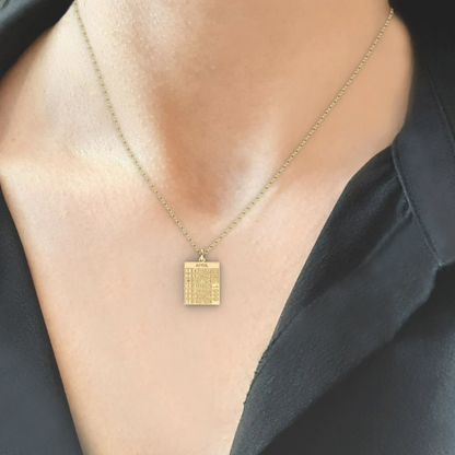 Birth Date Necklace