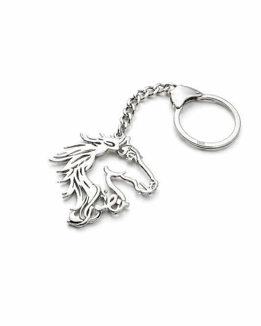 Charm KeyChain in 925 sterling silver