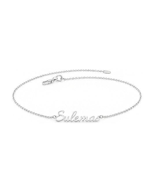 Name Bracelet Sterling in 925 sterling silver