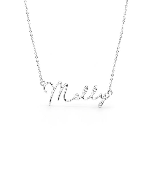 Name Necklace in 925 sterling silver