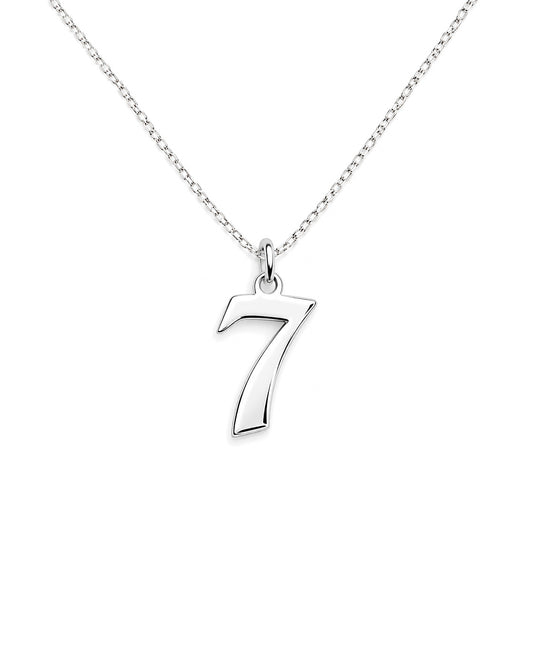 Number Necklace in 925 sterling silver