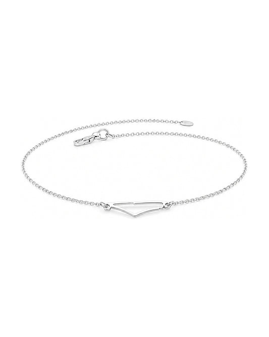 Palestine Map Charm Bracelet in 925 sterling silver
