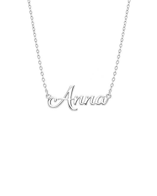Sterling Silver Name Necklace in 925 sterling silver