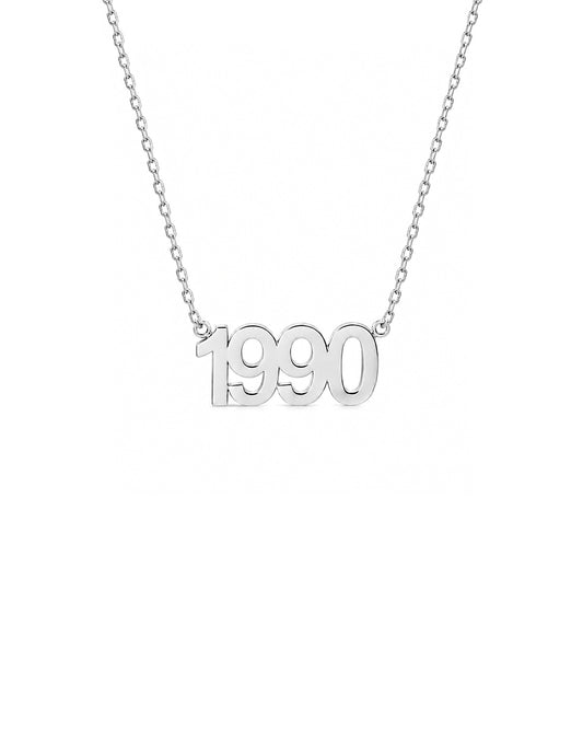 Year Necklace in 925 sterling silver